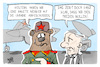 Cartoon: Putin will Frieden (small) by Kostas Koufogiorgos tagged karikatur,koufogiorgos,putin,bär,russland