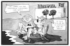 Cartoon: Reisewarnung Türkei (small) by Kostas Koufogiorgos tagged karikatur,koufogiorgos,illustration,cartoon,tuerkei,urlaub,ferien,reise,reisewarnung,gabriel,spd,hotel,strand,meer