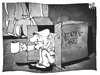 Cartoon: Rentenpaket (small) by Kostas Koufogiorgos tagged karikatur,koufogiorgos,cartoon,illustration,rente,rentenpaket,altersarmut,armut,geld,obdachlosigkeit,bettler,mann,alter,reform,politik,gesellschaft