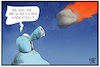 Cartoon: Rezession (small) by Kostas Koufogiorgos tagged karikatur,koufogiorgos,illustration,cartoon,rezession,wirtschaft,sternwarte,meteorit,ausblick,industrie,komet,einschlag,observatorium