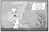 Cartoon: Roboterauto (small) by Kostas Koufogiorgos tagged karikatur,koufogiorgos,illustration,cartoon,roboterauto,bmw,mercedes,autonom,fahren,mobilität,autobauer