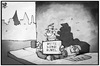 Cartoon: Rubel-Verfall (small) by Kostas Koufogiorgos tagged karikatur,koufogiorgos,illustration,cartoon,rubel,währung,russland,bettler,hund,armut,geld,wirtschaft