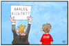 Cartoon: Rücktritt Nahles (small) by Kostas Koufogiorgos tagged karikatur,koufogiorgos,illustration,cartoon,nahles,kühnert,rücktritt,auswechslung,spd,sozialdemokraten,partei,vorsitz