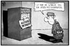 Cartoon: Rüstungsmängel (small) by Kostas Koufogiorgos tagged karikatur,koufogiorgos,illustration,cartoon,bundeswehr,soldat,kaffee,automat,rüstung,rüstungsmängel,militär,ausrüstung,armee,politik