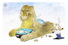 Cartoon: Sahara-Staub (small) by Kostas Koufogiorgos tagged karikatur,koufogiorgos,sahara,sand,staub,afrika,ägypten,sphinx,auto,wetter