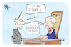 Cartoon: Scholz bei Biden (small) by Kostas Koufogiorgos tagged karikatur,koufogiorgos,scholz,biden,alter,usa