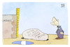 Cartoon: Scholz im Umfragetief (small) by Kostas Koufogiorgos tagged karikatur,koufogiorgos,umfragetief,hungersteine,scholz,regierung,niedrigwasser