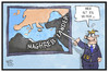 Cartoon: Sichere Welt (small) by Kostas Koufogiorgos tagged karikatur,koufogiorgos,illustration,cartoon,welt,karte,sicherheit,maghreb,asyl,einwanderung,herkunftsstaat,eu,europa