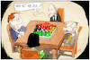 Cartoon: Sondierungsgespräche (small) by Kostas Koufogiorgos tagged karikatur,koufogiorgos,illustration,cartoon,schach,sondierung,spd,union,fdp,grüne