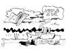 Cartoon: Spanien und Griechenland (small) by Kostas Koufogiorgos tagged spanien,griechenland,euro,schulden,krise,untergang,schiff,wirtschaft,karikatur,kostas,koufogiorgos