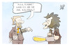 Cartoon: Sparen lernen mit Milei (small) by Kostas Koufogiorgos tagged karikatur,koufogiorgos,milei,lindner,sparen,kahlschlag,säge