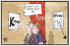Cartoon: SPD (small) by Kostas Koufogiorgos tagged karikatur,koufogiorgos,illustration,cartoon,spd,kfrage,kanzler,kandidat,umfrage,kurve,partei,wahlkampf,zukunft,aussicht,prognose