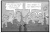 Cartoon: Stadtluft (small) by Kostas Koufogiorgos tagged karikatur,koufogiorgos,illustration,cartoon,mensch,affen,umwelt,luft,verschmutzung,tierquälerei,autobauer,wirtschaft,stadt,vw