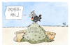 Cartoon: Steuerschätzung (small) by Kostas Koufogiorgos tagged karikatur,koufogiorgos,steuerschätzung,geld,steuern,haushaltsloch,bundesadler