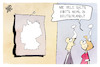 Cartoon: Sylt ist überall (small) by Kostas Koufogiorgos tagged karikatur,koufogiorgos,sylt,deutschland,rassismus