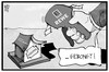 Cartoon: Tengelmann-Kauf (small) by Kostas Koufogiorgos tagged karikatur,koufogiorgos,illustration,cartoon,tengelmann,edeka,rewe,supermarkt,preis,etikett,gebongt,übernahme,verkauf,kauf,einzelhandel,wirtschaft