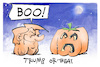 Cartoon: Trump or treat (small) by Kostas Koufogiorgos tagged karikatur,koufogiorgos,trump,treat,halloween,grusel