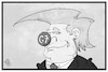 Cartoon: Trumps G7 (small) by Kostas Koufogiorgos tagged karikatur,koufogiorgos,cartoon,illustration,trump,clown,g7,sizilien,gipfel,taormina,usa,präsident