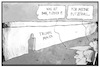 Cartoon: Trumps Mauer (small) by Kostas Koufogiorgos tagged karikatur,koufogiorgos,illustration,cartoon,trump,mauer,puzder,arbeitsminister,illegal,putzfrau,beschäftigung,ausnahme,usa,einwanderung