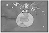 Cartoon: Trumps Reaktion (small) by Kostas Koufogiorgos tagged karikatur,koufogiorgos,illustration,cartoon,usa,präsident,trump,welt,kind,geschrei,wut,trotz,wahl