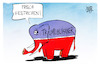 Cartoon: Trumpublikaner (small) by Kostas Koufogiorgos tagged karikatur,koufogiorgos,trump,usa,republikaner,elefant