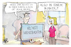 Cartoon: Urlaubspläne 2025 (small) by Kostas Koufogiorgos tagged karikatur,koufogiorgos,urlaub,bunker,sicherheit,kühl,ruhig,ferien,krieg