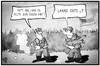 Cartoon: US-Kongresswahlen (small) by Kostas Koufogiorgos tagged karikatur,koufogiorgos,illustration,cartoon,usa,kongresswahlen,lahme,ente,demokraten,republikaner,jäger,schiessen,politik,wahl,schütze