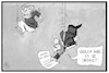 Cartoon: Verlierer des Jahres (small) by Kostas Koufogiorgos tagged karikatur,koufogiorgos,illustration,cartoon,verlierer,umfrage,schulz,merkel,absturz,überholen,sieger