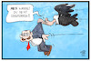 Cartoon: Währungskrise Türkei (small) by Kostas Koufogiorgos tagged karikatur,koufogiorgos,illustration,cartoon,tuerkei,währung,lira,erdogan,gefängnis,pleite,geier,wirtschaft,geld