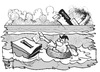 Cartoon: Wahl in Zypern (small) by Kostas Koufogiorgos tagged wahl,zypern,rettungsschirm,euro,schulden,krise,europa,schiff,untergang,karikatur,kostas,koufogiorgos