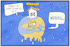 Cartoon: Weltklimarat (small) by Kostas Koufogiorgos tagged karikatur,koufogiorgos,illustration,cartoon,erde,welt,weinen,schwitzen,klimawandel,weltklimarat,bericht,umwelt,erderwärmung