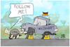 Cartoon: Wirtschaftsaussichten (small) by Kostas Koufogiorgos tagged karikatur,koufogiorgos,wirtschaft,ampel,schildkröte,panne,auto,deutschland