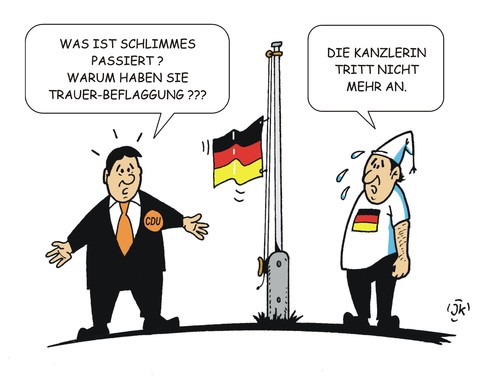 Cartoon: Merkel-Kandidatur 1 (medium) by JotKa tagged merkel,kandidatur,bundestagswahl,2017,kanzlerkandidat,bundeskanzlerin,merkel,kandidatur,bundestagswahl,2017,kanzlerkandidat,bundeskanzlerin