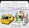 Cartoon: Abstandsregeln (small) by JotKa tagged radfahrer autofahrer straße mobilität überholen verkehr verkehrsregeln verkehrsgerichtstag regel gesetze