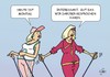 Cartoon: Drüber sprechen (small) by JotKa tagged montag wochentage kommunikation sprechen diskutieren sport frauen jogging walking nordic gespräche mode sportkleidung