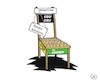 Cartoon: Ein heißer Stuhl (small) by JotKa tagged wahlergebnisse,koalitionen,jamaika,bündnis,grüne,die,grünen,fdp,cdu,csu,koalitionsmöglichleiten,koalitionsverhandlungen,bundestagswahlen,2017,parteien,politiker,bundestag,parlament,streit,neuwahlen