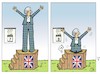 Cartoon: Eingebrochen (small) by JotKa tagged england,großbritanien,theresa,may,parlament,downing,street,10,parlamentswahlen,tori,london,brexit