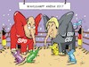 Cartoon: Elefanten und Mäuse 1 (small) by JotKa tagged elefanten mäuse oettinger parteien politik wahlkampf umfragewerte bundestagswahl 2017 spd cdu csu linke grüne fdp afd