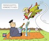Cartoon: Friedensgipfelvorbereitungen (small) by JotKa tagged donald,trumpt,kim,jong,un,usa,nordkorea,südkorea,gipfeltreffen,militär,manöver
