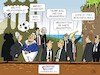 Cartoon: Gipfelpause (small) by JotKa tagged taormina,g7,weltwirtschaftsgipfel,merkel,trump,politik,wirtschaft,diplomaten,politiker