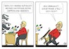 Cartoon: Nachfolge (small) by JotKa tagged amtsnachfolge bundeskanzler bundeskanzlerin merkel parteien politik cdu groko wahlen hessenwahl interview