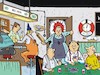 Cartoon: Nachts in der Kneipe (small) by JotKa tagged kneipe bar wirtschaft männer frauen ehe beziehungen liebe leid hass kartenspiel freizeit unterhaltung er sie geld