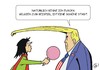 Cartoon: Schöne Stadt (small) by JotKa tagged donald trump wahlkampf usa us präsident clinton weisses haus white wahlen präsidentschaft stadt belgien