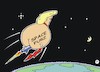 Cartoon: Space Furz 1 (small) by JotKa tagged space force rüstung weltraumrüstung weltraumarmee nachrüstung aufrüstung trump kalter krieg putin eu nato inf vertrag