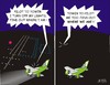 Cartoon: Find me (small) by JotKa tagged pilot,tower,towercontrol,lights,night,flight,approach,jokes