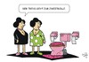 Cartoon: Voll im Trend (small) by JotKa tagged otto,trend,mode,zeiterscheinung,lifestyle,zeitgeist,in,und,out,clo,toilette,badezimmer,clopapier,toilettenpapier,clorolle,wc,frauen,freundinnen