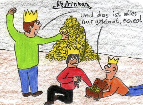 Cartoon: Die Prinzen (medium) by Salatdressing tagged die,prinzen,musik,band,gruppe,musikrichtung,musiker,berühmt,eo,das,ist,alles,nur,geklaut,song,gut,lied,songtext,alt