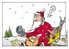Cartoon: Geschenk für den Weihnachtsmann (small) by Micha Strahl tagged micha strahl weihnachten geschenke geschenkideen weihnachtsmann xmas