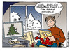 Cartoon: Wie Sport (small) by Micha Strahl tagged micha,strahl,spielekonsole,weihnachten,weihnachtsgeschenk,bescherung,wiisport,wii,pcspiele