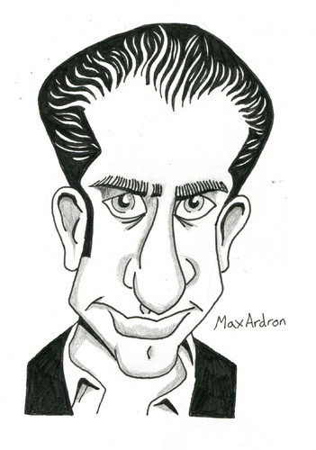 Cartoon: Michael Imperioli Caricature (medium) by maxardron tagged michaelimperioli,caricature,thesopranos,davidchase